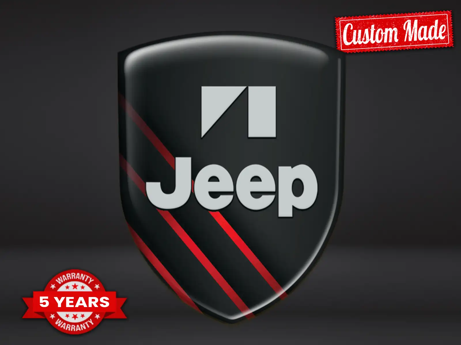 Jeep Adesivi Silicone Auto Tuning Professionali Regolabili